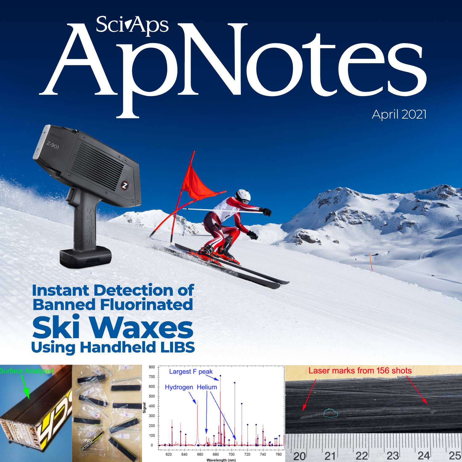 SciAps Мгновенное обнаружение запрещенных фторированных лыжных восков с помощью портативного LIBS