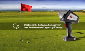 Что общего у анализатора углерода SciAps с хорошим замахом в гольф?