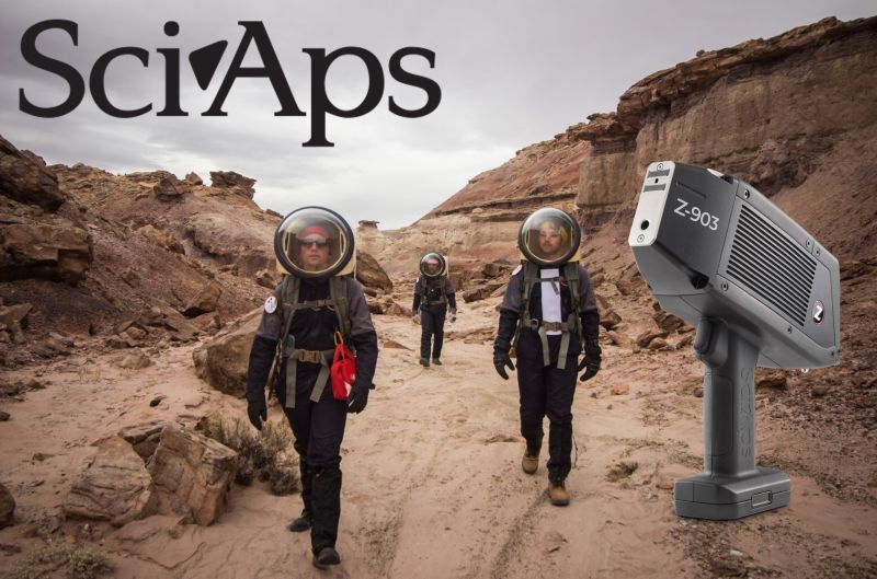 SciAps Z-903 LIBS в моделировании Марса
